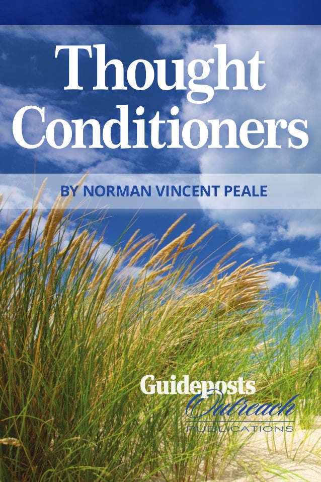 norman vincent peale thought conditioners